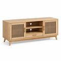 Szafka RTV drewniana bambusowa 120x40x50 cm