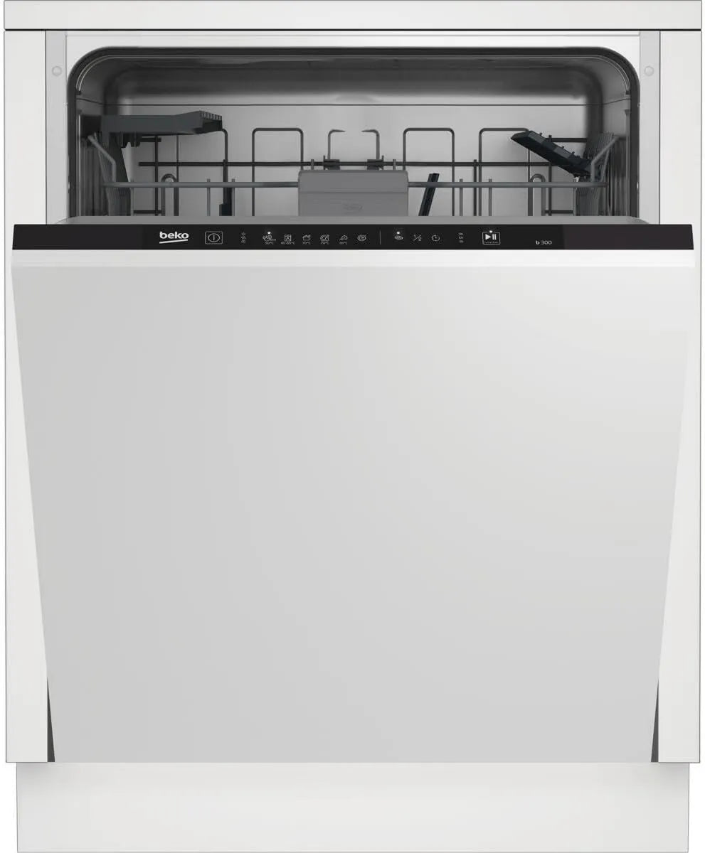 Beko BDIT16430 zmywarka, 60 cm, 6 programów, praca automatyczna, zmywarka do zabudowy XL 60 cm w pełni zintegrowana, na 14 nakryć naczyń