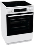 Gorenje kuchenka z piekarnikiem, GEC6C Płyta ceramiczna, 60 cm, 71 l, grill, pizza, biały, tryb pizzy, PerfectGrill, GEC6C 40 WD Kuchenka elektryczna na piechotę
