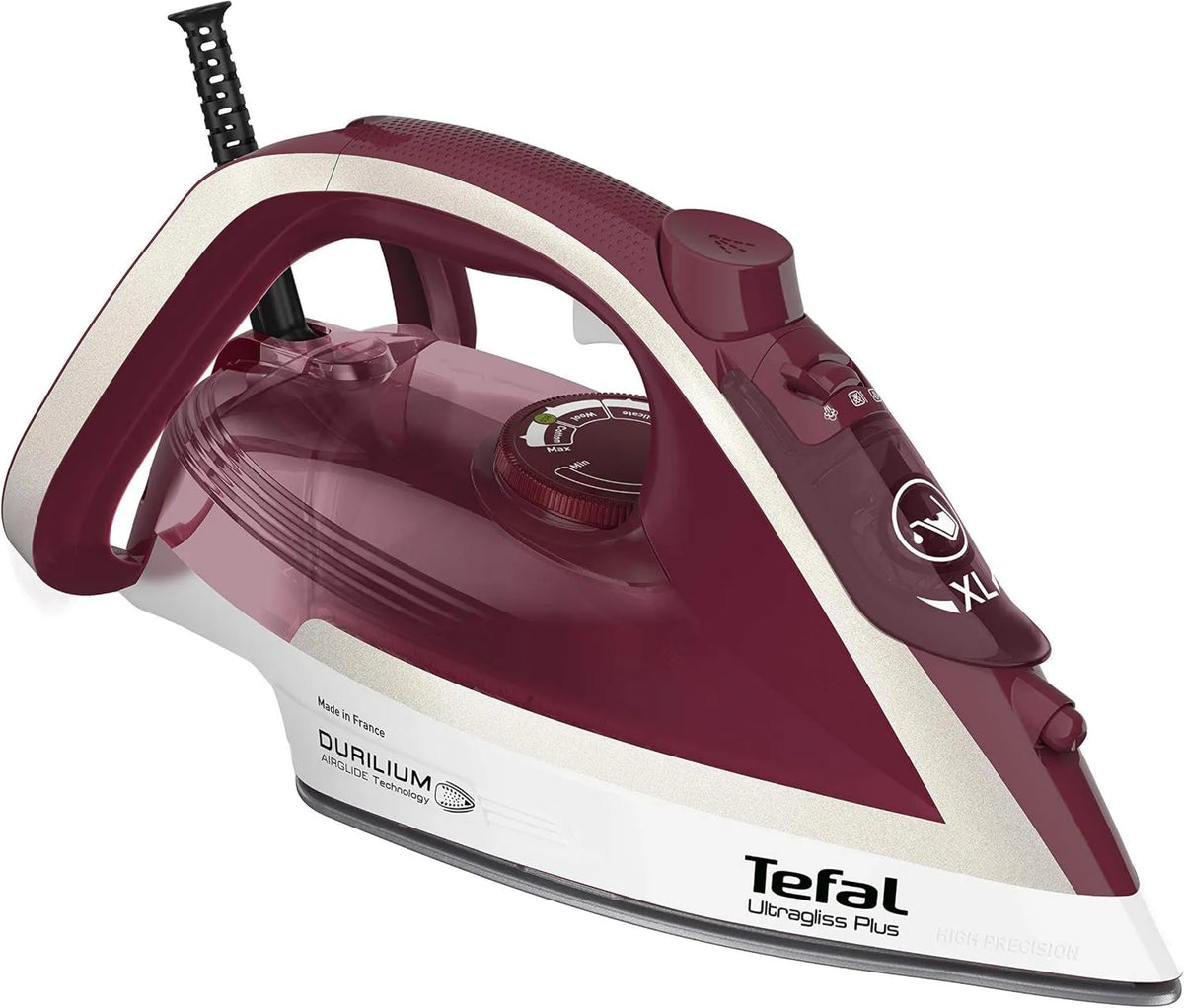 Tefal żelazko parowe, FV6810 Czerwony / biały, 1 Liter, Ultragliss Plus para Iron