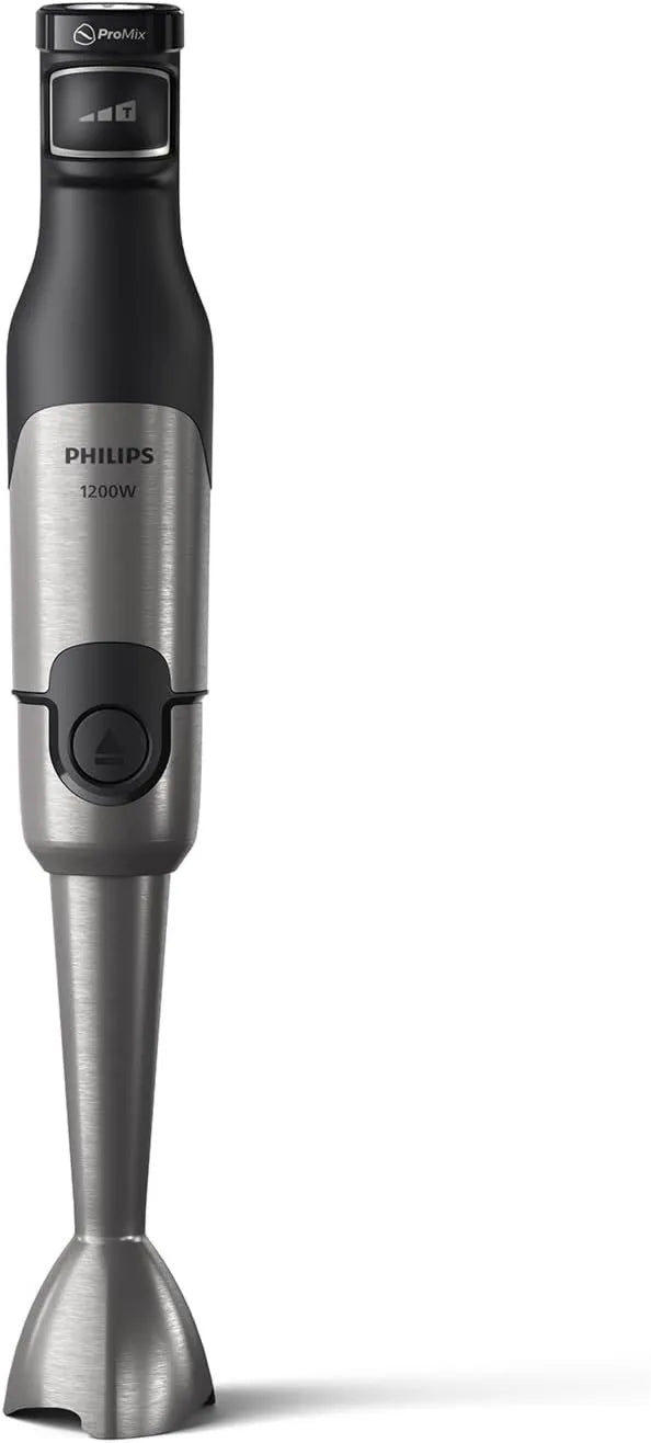 PHILIPS blender ręczny, HR2681 / 00 Blender, 1200 W, dotyk, płyta IPS, stal nierdzewna / czarna HR2681/00, czarna, wskaźnik prędkości LED, SpeedTouch