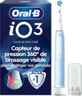 Oral-B, Szczoteczka do zębów, wielokrotna szczoteczka do zębów, Oral- B Elektryczna szczoteczka do zębów iO 3 wyposażona w 1 Szczoteczkę do zębów