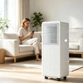 LCAIHONG klimatyzator przenośny, Klimatyzator 24H 14000btu, przenośny, licznik czasu, cichy, kemping, Chłodzenie do 40 m², Ciche z osuszaczem