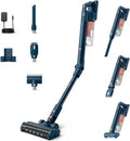 PHILIPS odkurzacz pionowy, 60min PowerCyclon10 Odkurzacz, płyta IPS, szczotka do zwierząt i diody LED, rurka Flex, 195 m² PowerCyclone10 XC5243/10