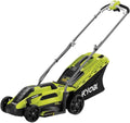 RYOBI, 1300 W RLM13E33S Ergonomiczna, centralizacja regulacji wysokości, elektryczny 1300 W Cięcie 33 cm RLM13E33S, 35 l zbiornik, 2- in-1 pickup i 2-en-1