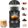 CAPXSNOB, Nespresso ESE 44 Magician2 Elektryczny ekspres do kawy, dotyk, 20bar, Tactical Screen, BPA Free