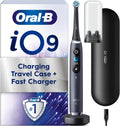 Oral-B, iO9 Szczotka, gniazdo, szczoteczka do zębów wielokrotnego ładowania, aplikacja, 7 trybów, czarny, dorosły