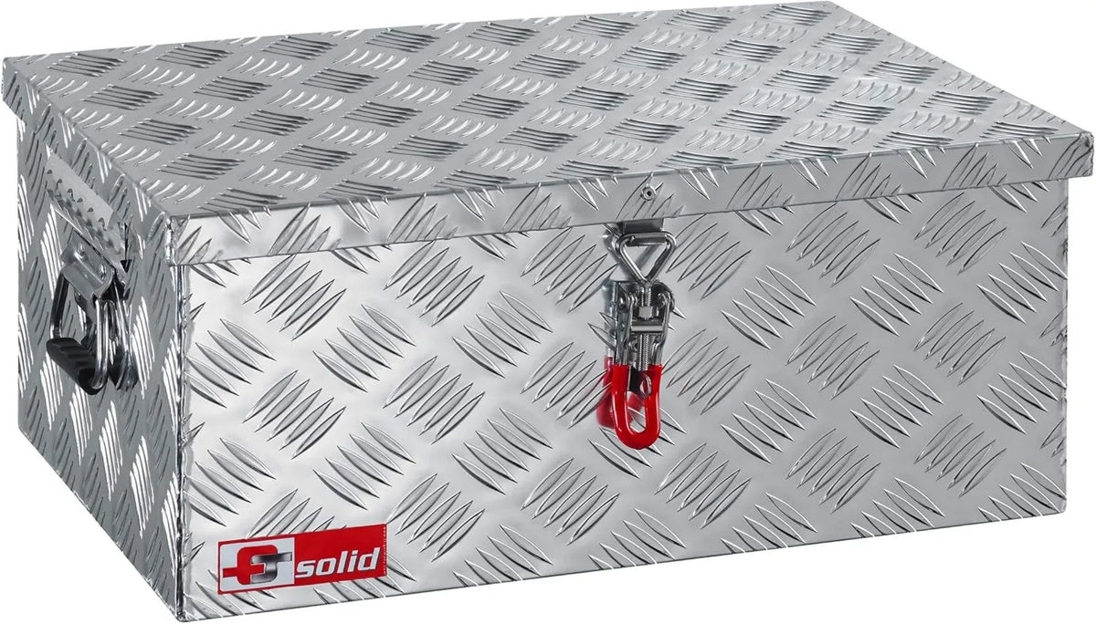Skrzynka aluminiowa z zamknięciem zaciskowym ze stali nierdzewnej, 6,2 kg, 60,0 cm, 40,0 cm