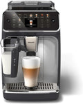 PHILIPS automatyczny ekspres do kawy, 20 gorących i lodowych napojów, ekspres do kawy ziarna 5500, LatteGo, SilentBrew 40% spokojniejszy EP5546 / 70, QuickStart, HomeID, Expresso EP5546/70