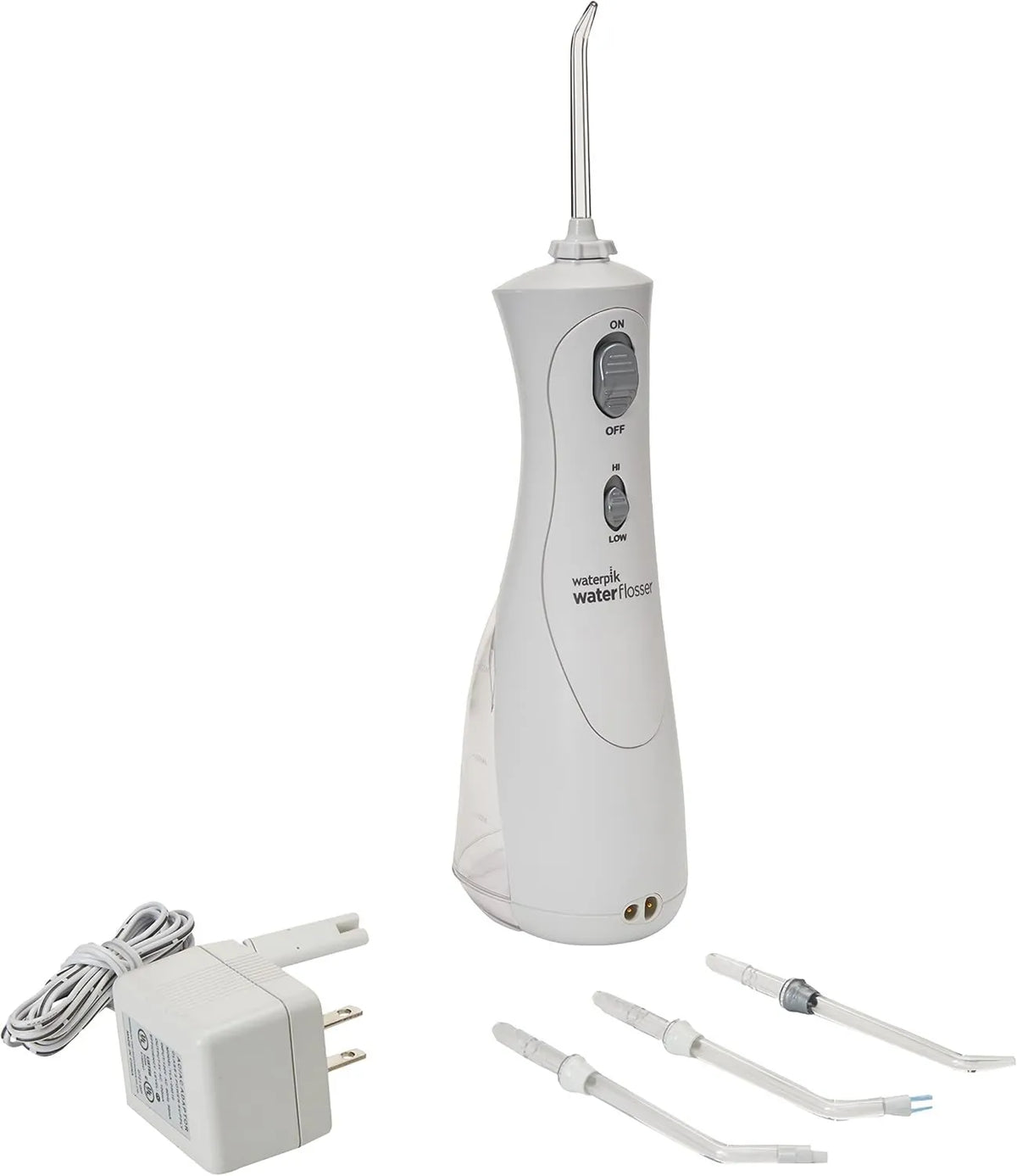 Waterpik, WP- 450 Biała elektryczna nitka dentystyczna, Niebieski, WP-450