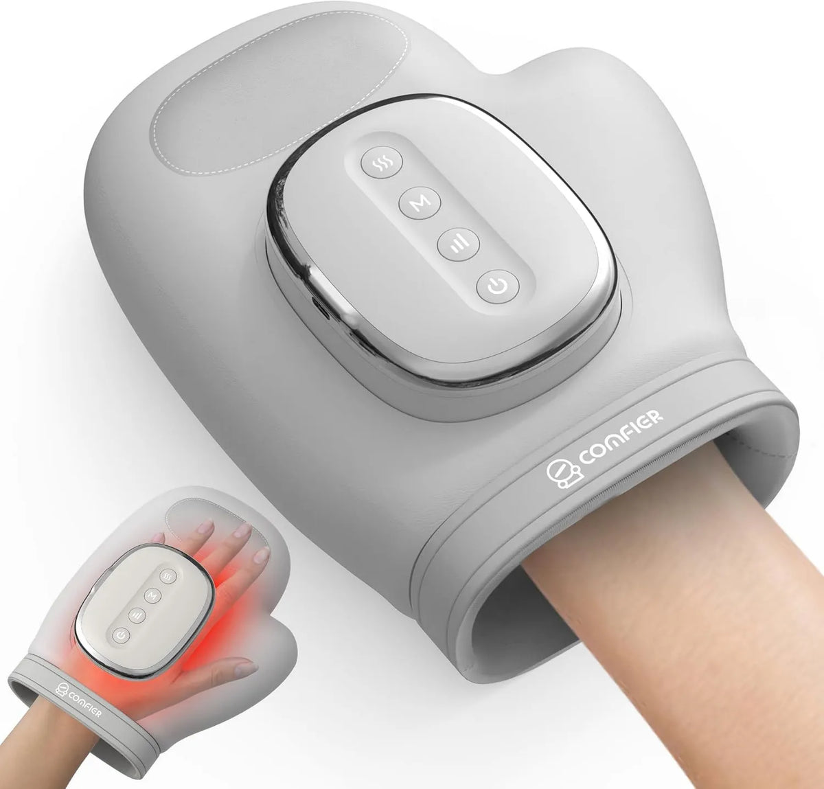 COMFIER, elektryczne przyrządy do masażu rąk, Masażer, funkcje grzewcze, bezprzewodowy