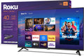 Roku telewizor, Smart TV 1080p, 40 cali, TV, WiFi, Bluetooth, Full HD, 2026, Smart TV, z Wi-Fi, z kontrolą głosu, płaski ekran, Sport i