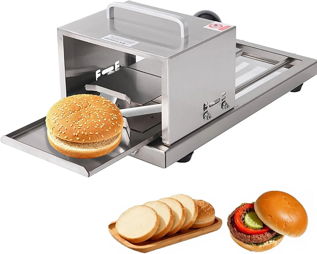 Generic, Do przygotowywania porcji hamburgerów, jednolite narzędzie do krojenia hamburgerów i chleba, do krajalnic z bajglem i burgerem