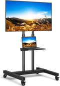 RFIVER, Szafka TV, 80 cali, 600x400 mm, koła ruchome, wyświetlacz LCD, 50 kg przenośnika, TV stojak na piechotę do telewizorów LED LCD Plasma 32-80