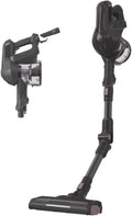 Hoover odkurzacz pionowy, HF103X 30m Odkurzacz, 0, 9 l, 22 V, Elastyczna rurka + Akcesoria Obarowane, Duża autonomia, LED Elektroszczotka, Duża pojemność 0