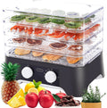 Zmywarka, 235 W, 1,7 kg, 22 cm, regulacja ustawień, Dehydrator Żywności Do Suszonego Wołowiny, 4 Tac 35-70 °C Regulowana Temperatura Dla Ziół