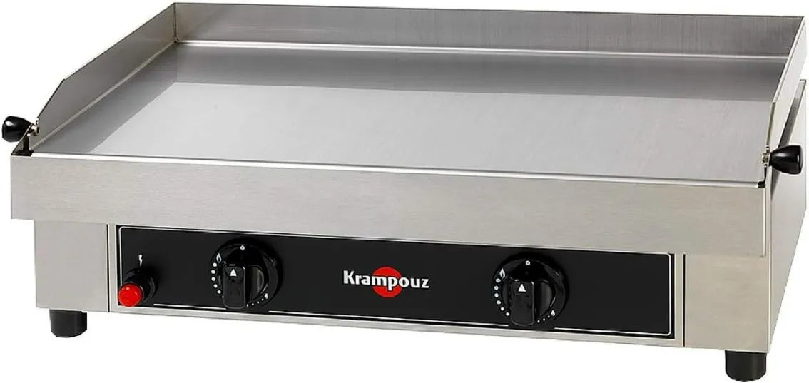 Krampouz, Plancha, stal nierdzewna, Plancha elektryczny Duży Model nierdzewny