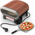 Tefal piec do pizzy, Piec elektryczny Pizza, 30 cm, 2600 W, na zewnątrz, ciasto, Automatyczne kamienie obrotowe, Szybki gotować 3 minuty, Met 400°C