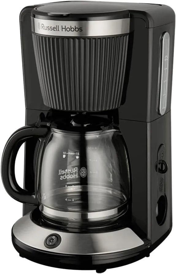 Russell Hobbs, elektryczny ekspres do kawy, 1, 25 l, 100 W, czarny, 25 l: 10- 15 filiżanek, 26780- 56