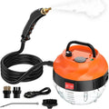 Struxly myjka parowa, Elektryczny grzejnik, 2500 W, 10-osobowy czyszczący, przenośny, duży zbiornik, para, 3Bar -Wysokie ciśnienie parowe, czyszczarka parowa do samochodów