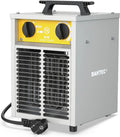 DAHTEC, Grzejnik elektryczny, 3000 W, Przemysłowy, Termostat & Ogrzewanie Ochrona, Stalowa tusza