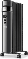 TAURUS grzejnik elektryczny, Radiatory elektryczne 15 m², 1500 W, WiFi, Alpatec Agadir Connect 1500, APP, 7 elementów, 3 natężenia, tryb ECO