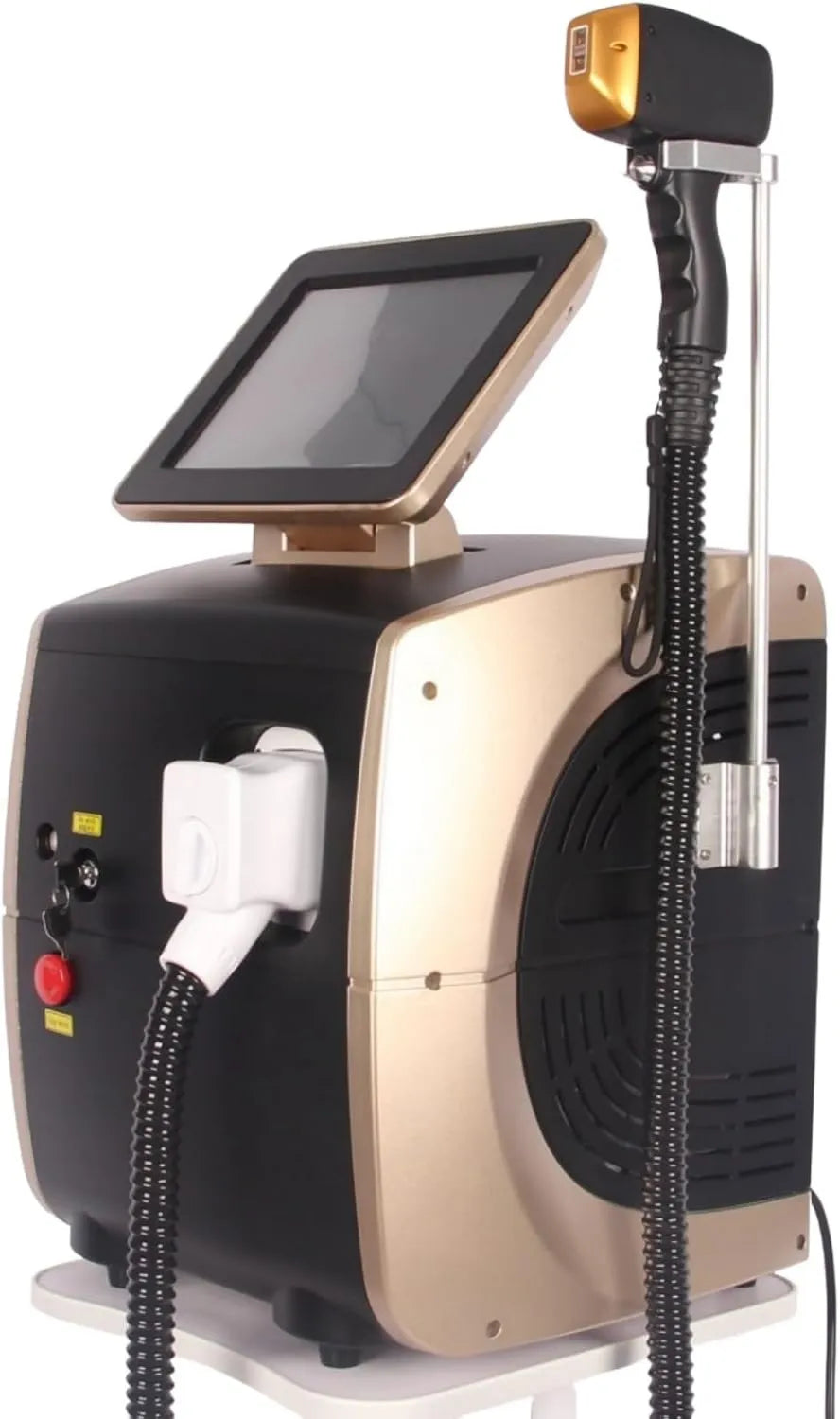Générique, model 808nm 755nm, 3000 w profesjonalny Diodowy laserowy aparat do usuwania włosów trzy długości fali 808nm 755nm 1064nm laserowy punkt zamrażania