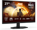 AOC monitor komputerowy, Monitor, 27 cali, 2560 × 1440, 1 ms, 260 Hz, Q27 G42ZE, konfiguracja gier, HDR, płyta IPS, HDMI, ekran PC, czarny, HDR10, 1ms GtG