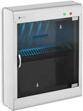 Royal Catering, RC- KSSS501 Sterylizator, Szafa, Szafa Sterylizacyjna UV, Elektryczny aparat sterylizacyjny, 8 W, Czas, Usługi restauracyjne, Stal nierdzewna RC-KSSS501