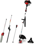Podkaszarka, praca automatyczna, EBERTH Podkaszarka spalinowa 4 w 1, pas do noszenia w zestawie, pojemność skokowa 52 cm3, silnik 2-suwowy
