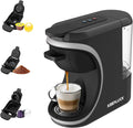 KEEPLUCK, Nespresso 3- in-1 Elektryczny ekspres do kawy, kemping 3 w 1