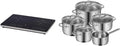 WMF płyta indukcyjna, 3500 W, 28 cm, timer, sterowanie dotykowe, Kult X podwójna płyta indukcyjna, 2 strefy gotowania, wyświetlacz dotykowy