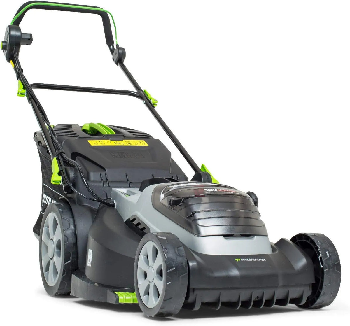 IQ18WM44 kosiarka, 640 m², zasilanie akumulatorowe, litowo-jonowa 44 cm bezprzewodowa kosiarka, zasilana przez Briggs & Stratton, 2 x 18